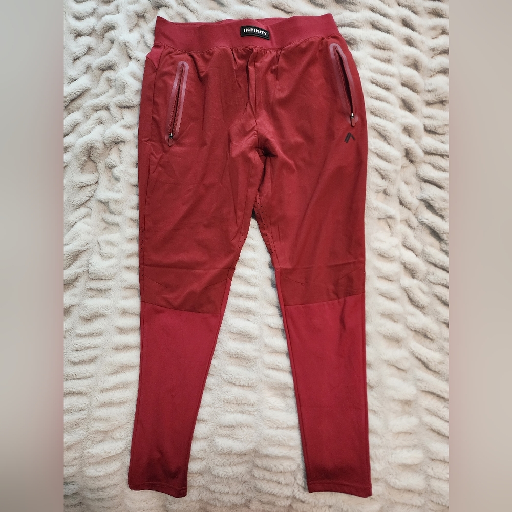 Alphalete Infinity Tech Pants (Tartan Red)